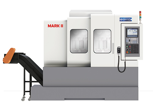 Four spindle processing machine