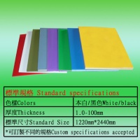 PE extrusion plates