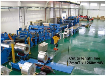 Cut to length line