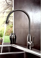 Stainless steel  SINGLE LEVER SINK MIXER