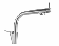 Stainless steel 3WAY DUAL HANDLE SINK MIXER