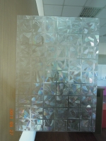 Abstract self-adhesive window film 