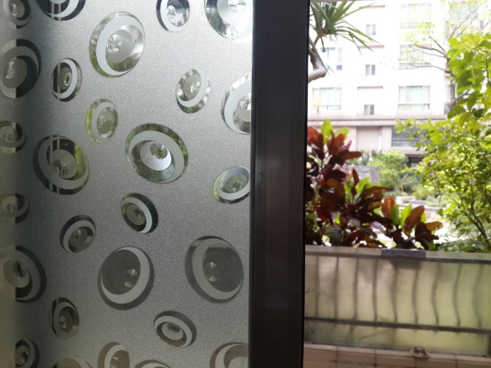 3D circle glass film