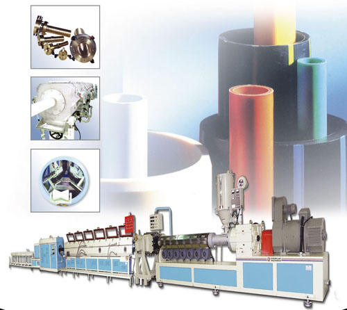 PVC/PP/PE Pipe Extrusion Machine Line