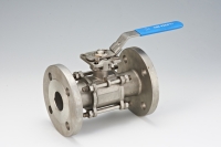 3-pcs Flanged Ball Valve