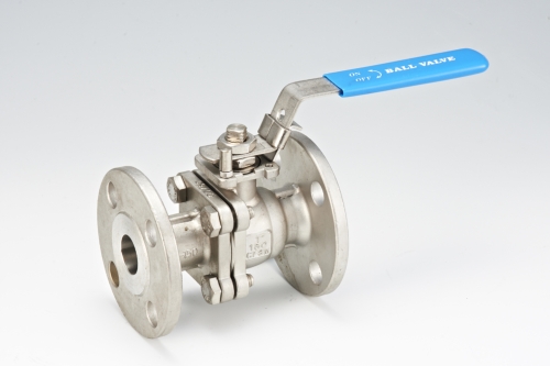 2-pcs Flanged Ball Valve