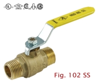 2-PC Brass Ball Valve