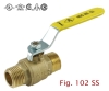 2-PC Brass Ball Valve