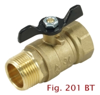 2-PC Brass Ball Valve