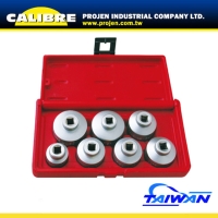 CALIBRE 7pc 3/8 Dr Oil Filter Socket