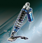 Rebound and compression adjust rear shock