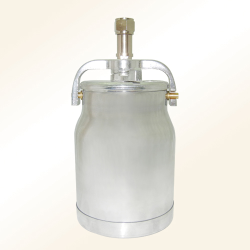 Aluminum suction paint canisters