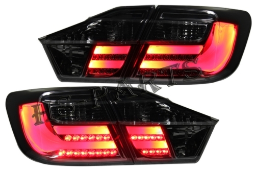 12-13 TY Camry Tail Lights Lamp Smoke Lens LED LIGHT BAR TYPE