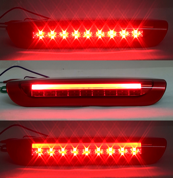 11-14 Nissan Juke LED Light Bar Hi-Mount 3rd Brake Stop Light Lamps (Red)