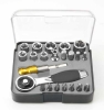 22 PCs-- 72 teeth RATCHET Multi tool  BIT & Socket  SET