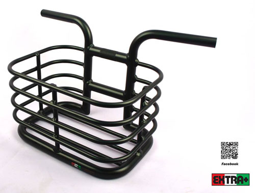 Handlebar with basket