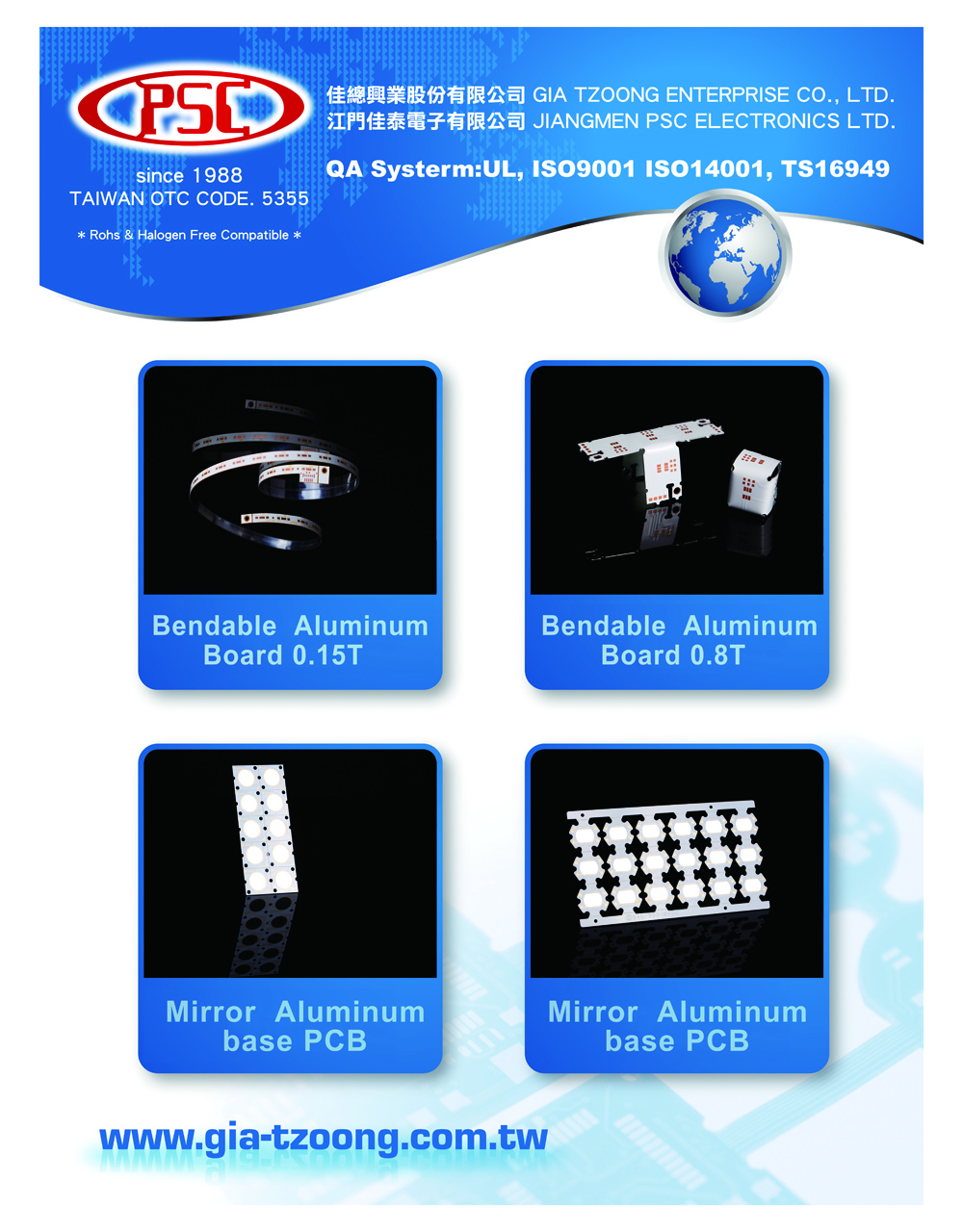 Metal Core Printed Circuit Board (MCPCB)