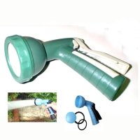 Plastic Shower Head Pistol Grip Hose Nozzle