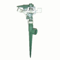 Plastic pulsating sprinkler