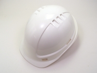 Vented work safety helmet