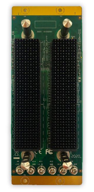 3U VPX Backplane:3U 2-Slot