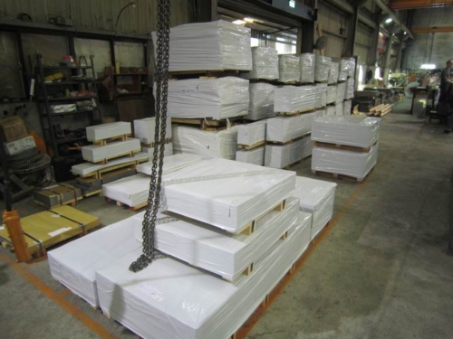 Stainless-steel plate