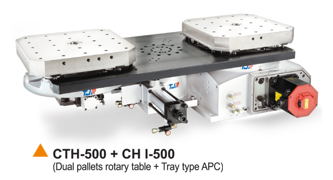 Dual pallets rotary table_APC