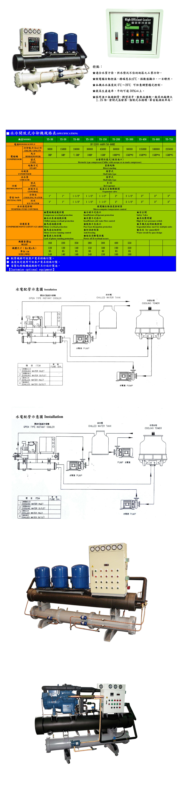 Open-type Rapid Chiller