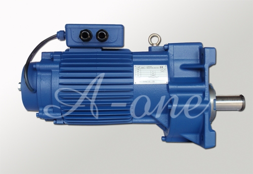 Gear motor for end carriage