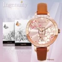 Engagement with Time - The Twelve-Months Flora Series Watch Collection–February