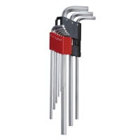 Extra long hex key wrench set