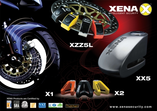 XENA Disc Brake Lock w/Siren