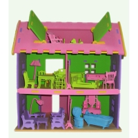 3D Large Foam Villa with Furniture Puzzles/Foam Puzzle/3D Foam House/Educational Toy