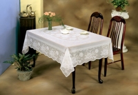 Vinyl Lace Table Cloth