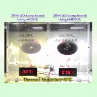 Thermal Comparison of with/without NHD Film