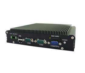 Fanless Box Computer - Intel Cedarview Atom D2550 Dual Core 1.86GHz CPU