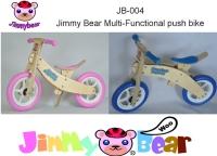 JimmyBear push bike, balance bike, kid wooden bike, run bike, wooden bike