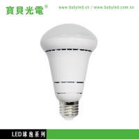 10W LED灯泡 (压铸铝)