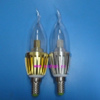 360 Degree Cold Forged Heat Sink Fittings for Candle Light Bulb