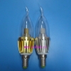 360 Degree Cold Forged Heat Sink Fittings for Candle Light Bulb