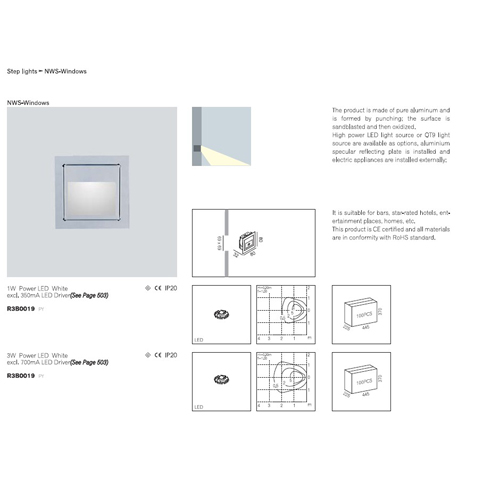 LED Indoor Wall Light