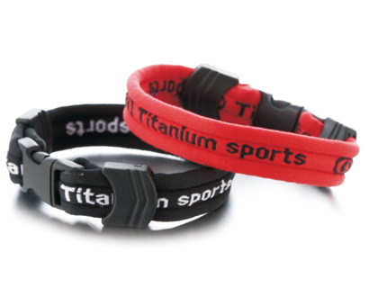 Sporty Liquescent Titanium Bracelet