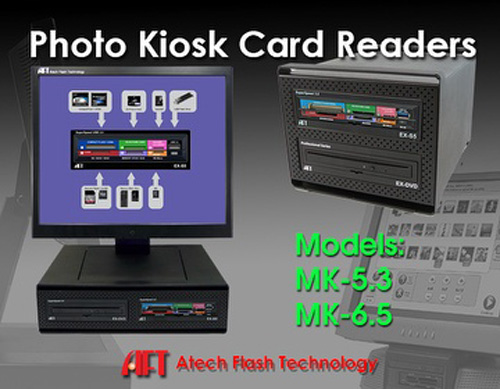 Atech Flash Technology模組型Kiosk讀卡機