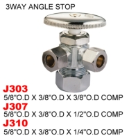 3way Angle Stop