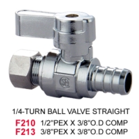 1/4-Turn Ball Valve Straight