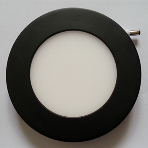 Black Circular LED Ultra-slim Ceiling Panel Light (6W-18W)