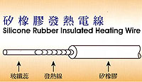 矽橡膠發熱電線