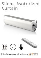 Smart Silent Motorized Curtain Device