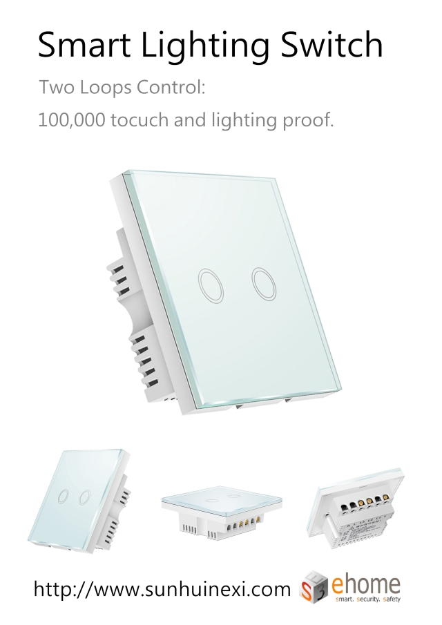 ES3 Smart Lighting Switch 2 loop