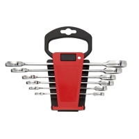 6PCS Combination Ratchet Wrench